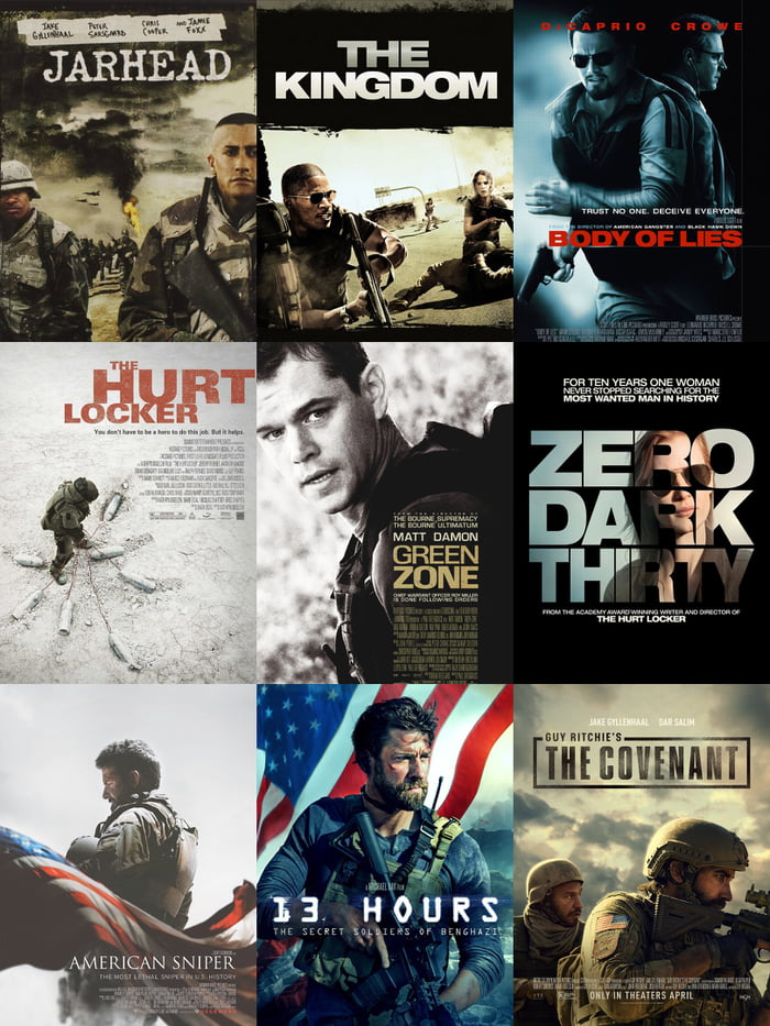 Modern war movies recommendation - 9GAG