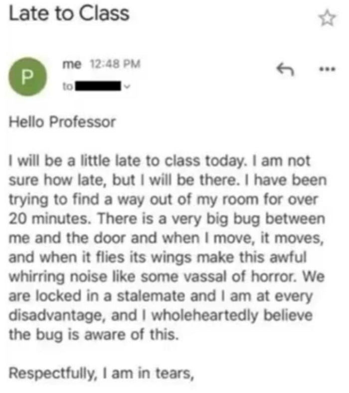 Late to class - 9GAG