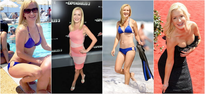 A little collage of Angela Kinsey looking hot.