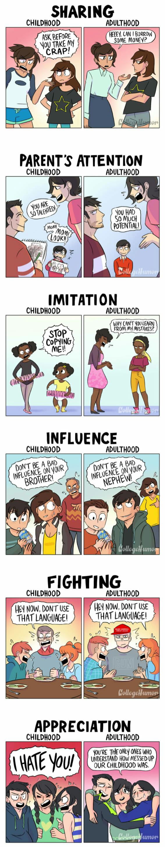 having-siblings-childhood-vs-adulthood-9gag