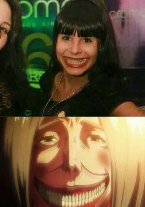 Attack on teeth - 9GAG