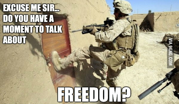 Freedom - 9GAG