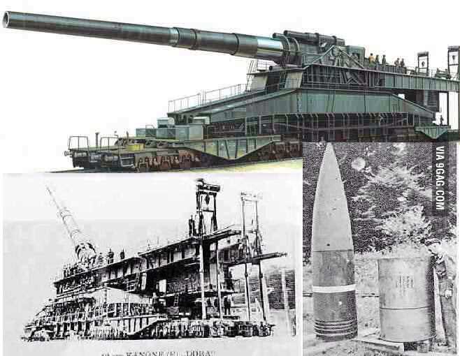 Let me presentate you for Gustaf the gun. Biggest railroad cannon in ...