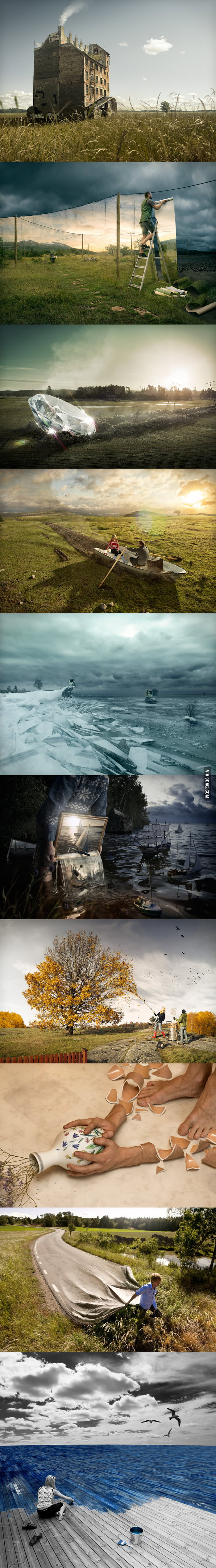 One of my favorite photo retouch artists ever - Erik Johansson