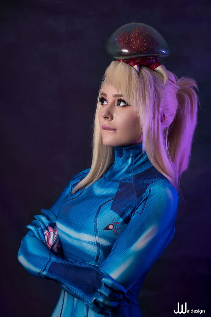 Jenna Lynn Meowri as Zero Suit Samus 9GAG(02)