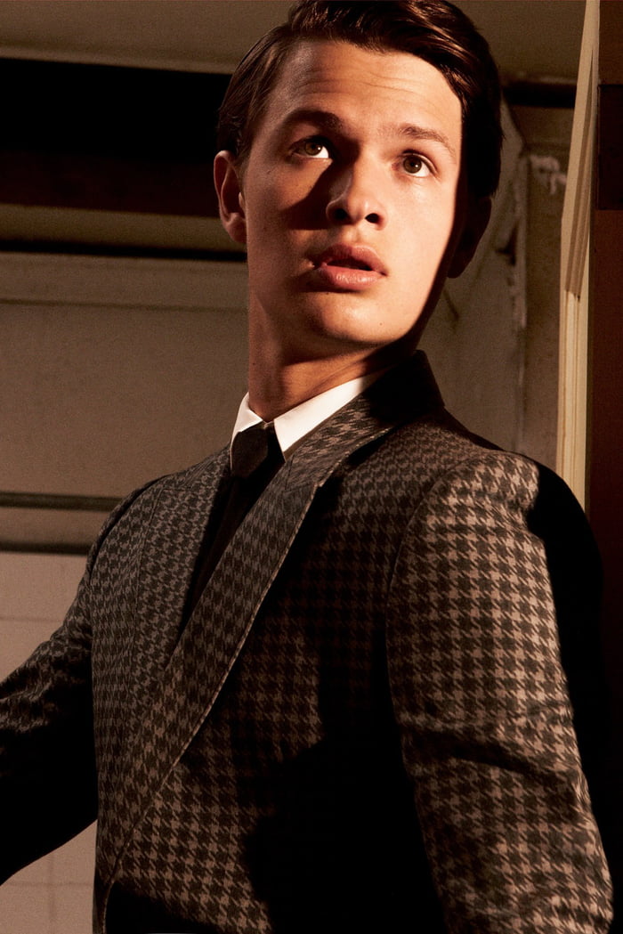 Sunday Suits Ansel Elgort 9GAG