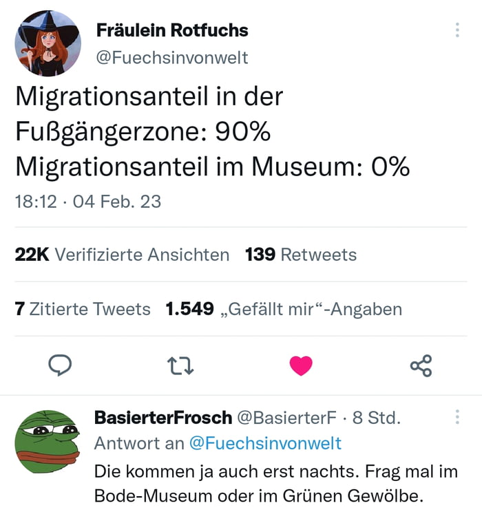 Ich Sollte Fter Ins Museum Gehen Gag