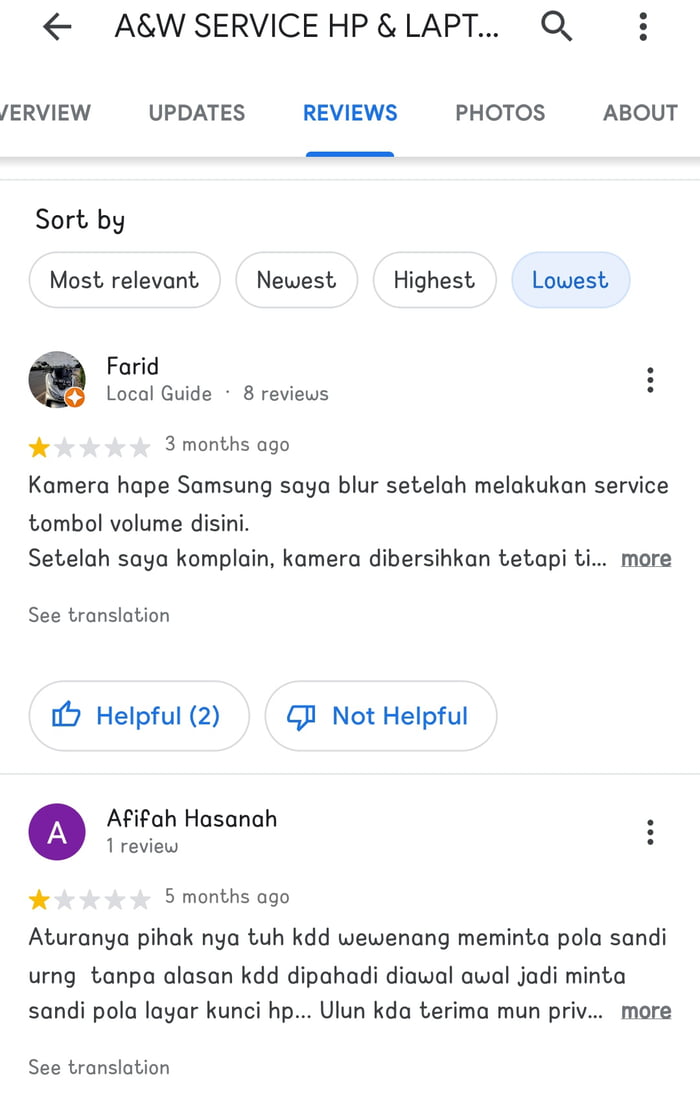 Karna Saya Ga Main Sosmed Lain Jadi Minta Tolong Di Sini Aja Minta Tolong Kasih Bintang Buat