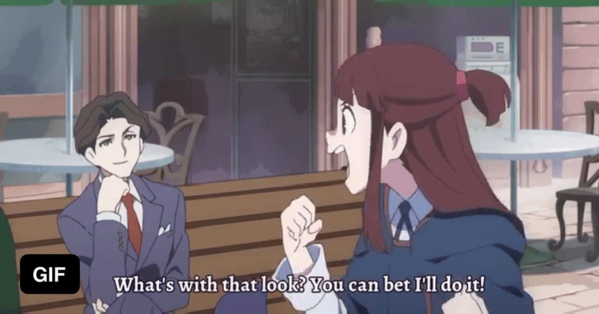 Can I ship I think I will ship [LITTLE WITCH ACADEMIA] - 9GAG