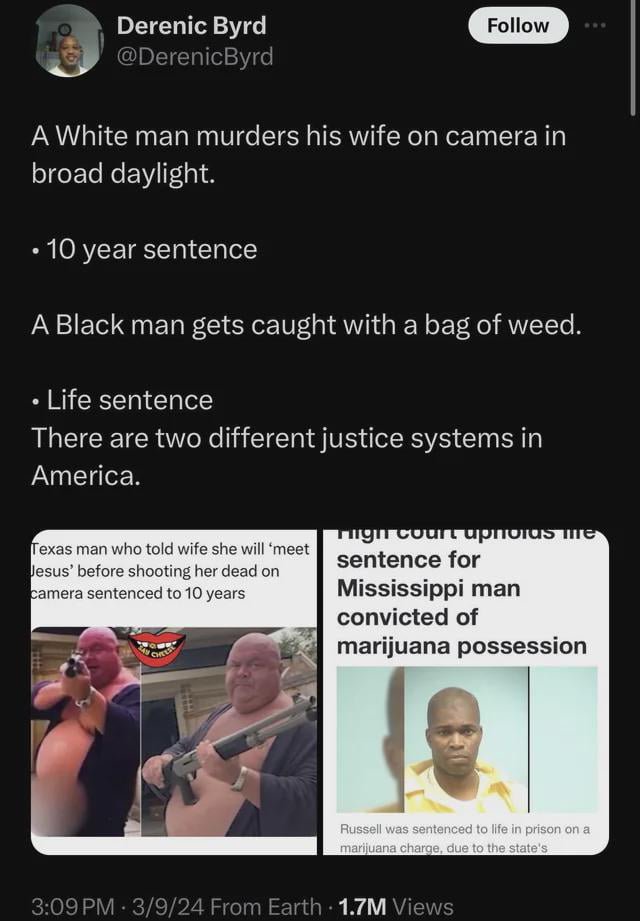 The two-tiered justice system in action - 9GAG