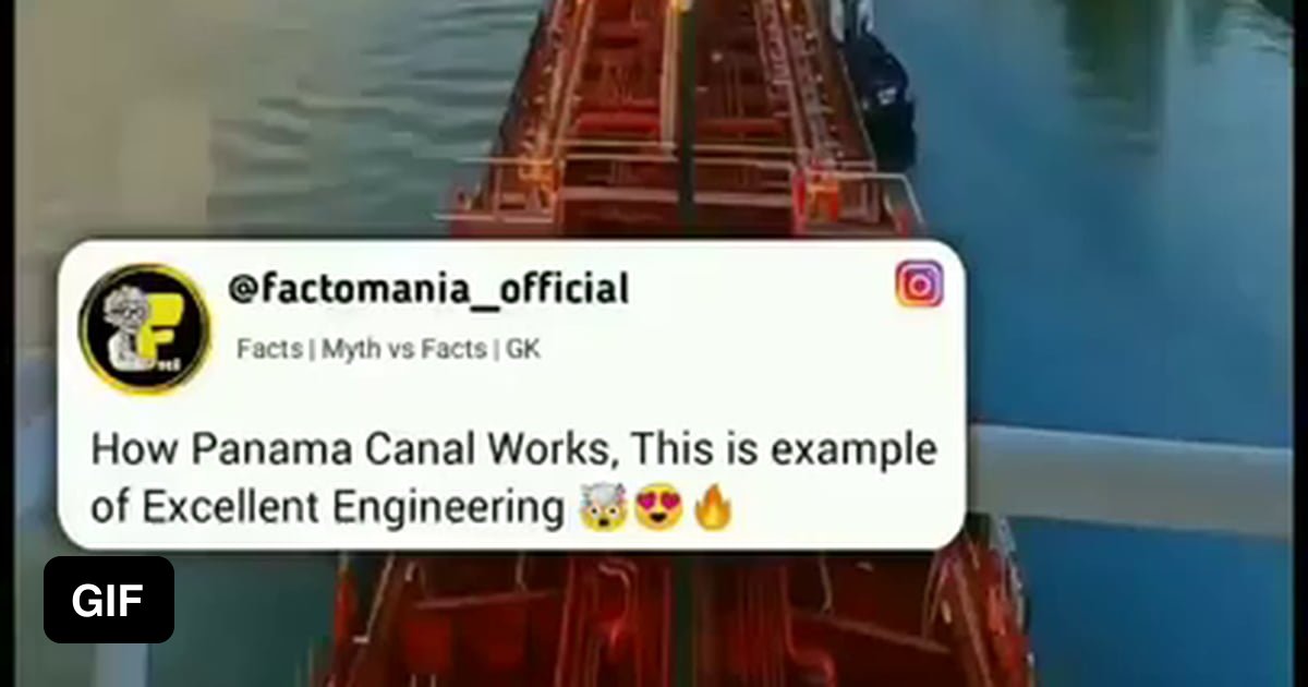 How Panama Canal Works Gag