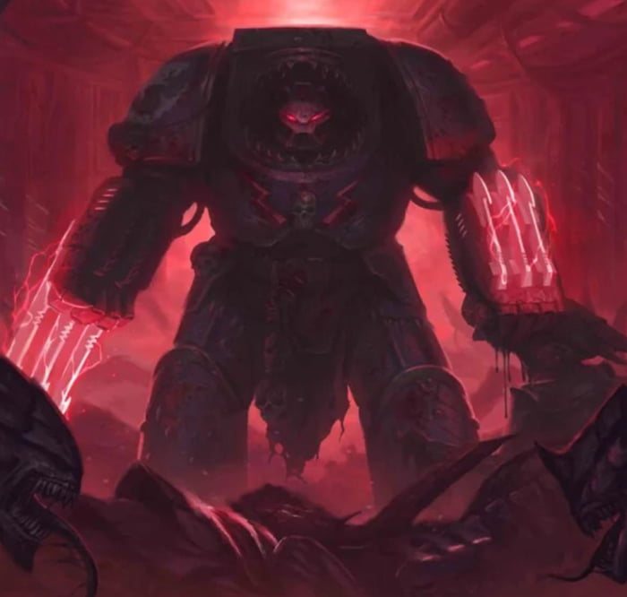 How would primarchs interact with tyberos the red wake? 9GAG