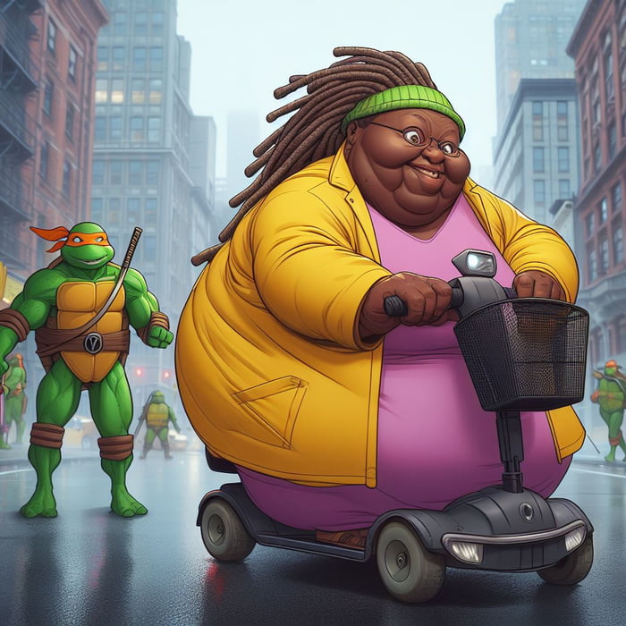 Teenage Mutant Ninja Turtles according to AI - 9GAG