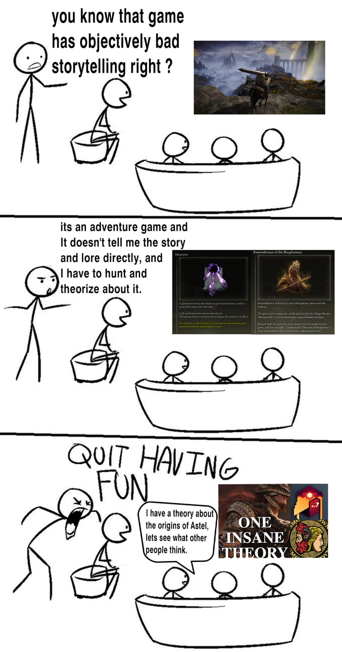 Why the hate on lore hunters? just let people have fun doing what they ...