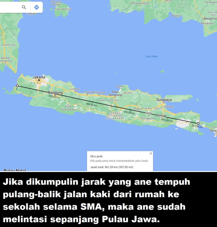 Pulang Pergi Km Lebih Gag