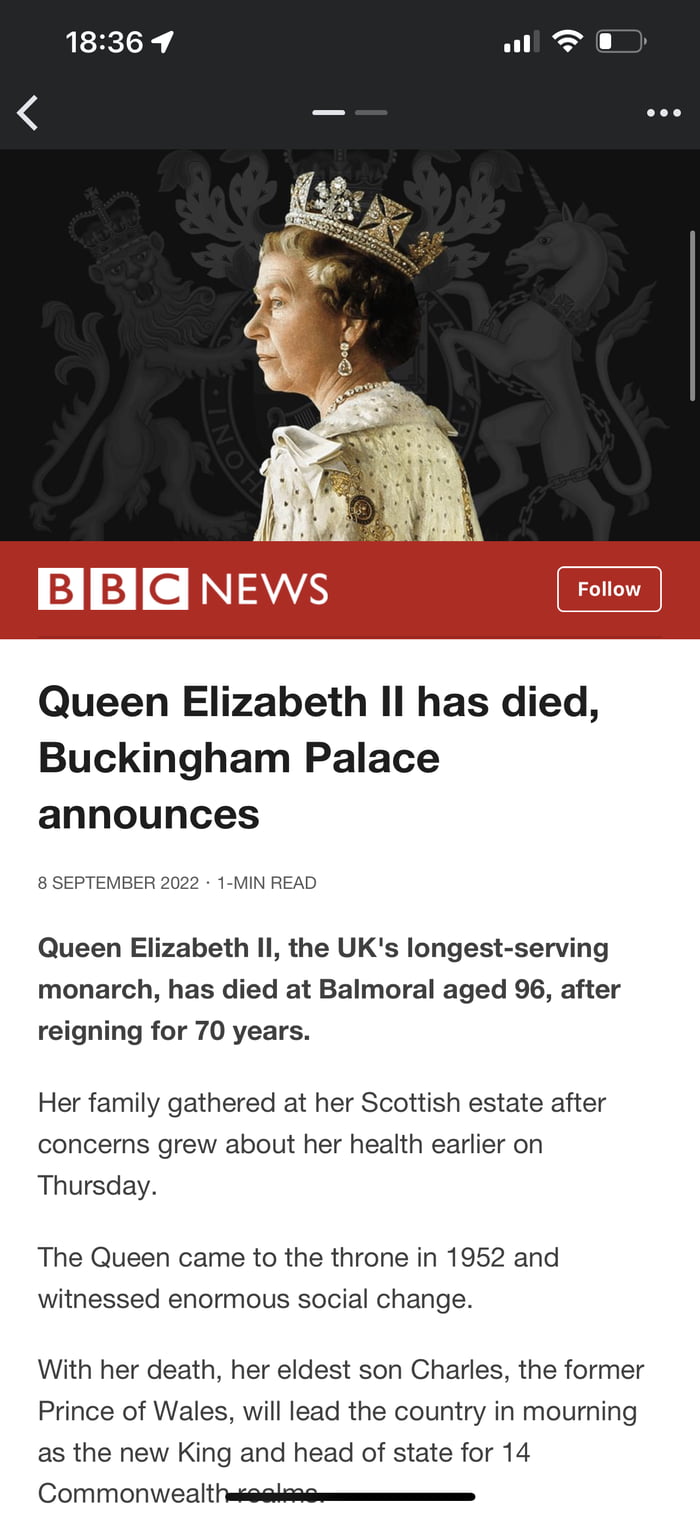 Long live the Queen. - 9GAG