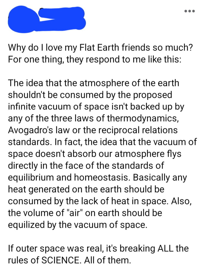 The Comments From Her Flat Earther Buddies Made Me Want To Jump Off A 