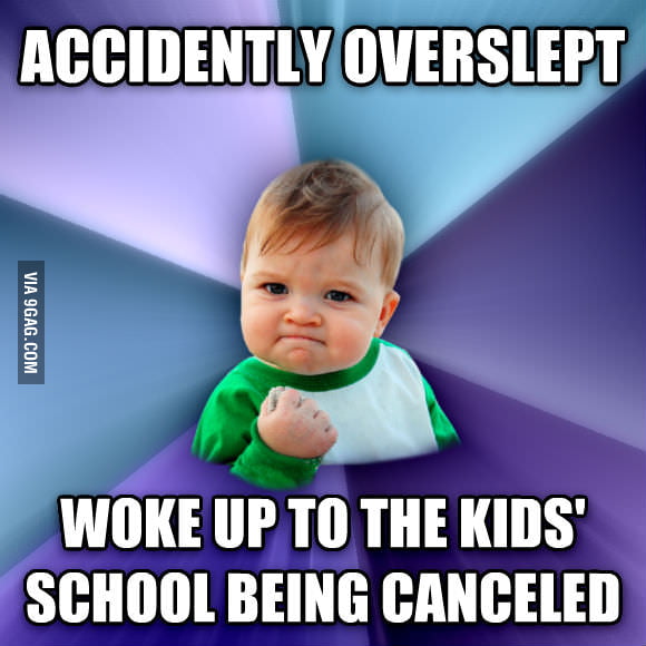 My wife this morning... - 9GAG