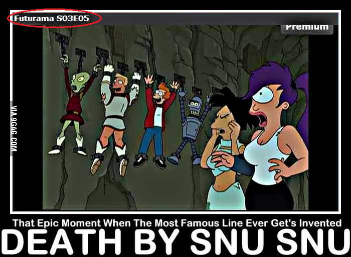 DEATH BY SNU SNU - Funny.