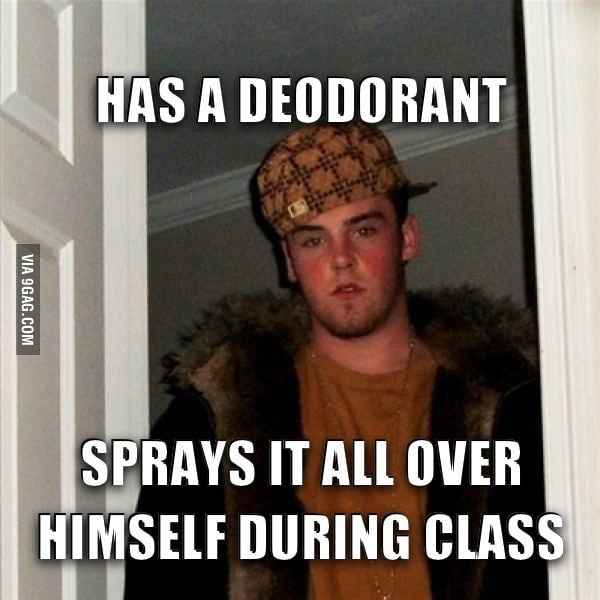 Everybody hate the smell - 9GAG