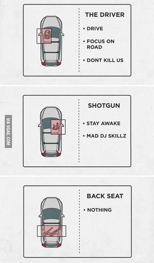 Rules of the car... - 9GAG