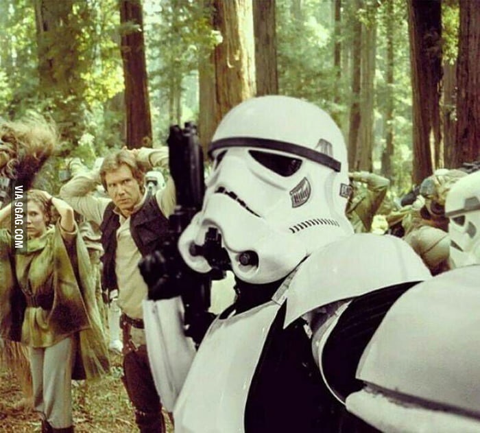 #Endor# capture# rebels# stormtroopers - Funny.