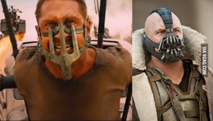 Tom Hardy Really Like Masks 9gag 