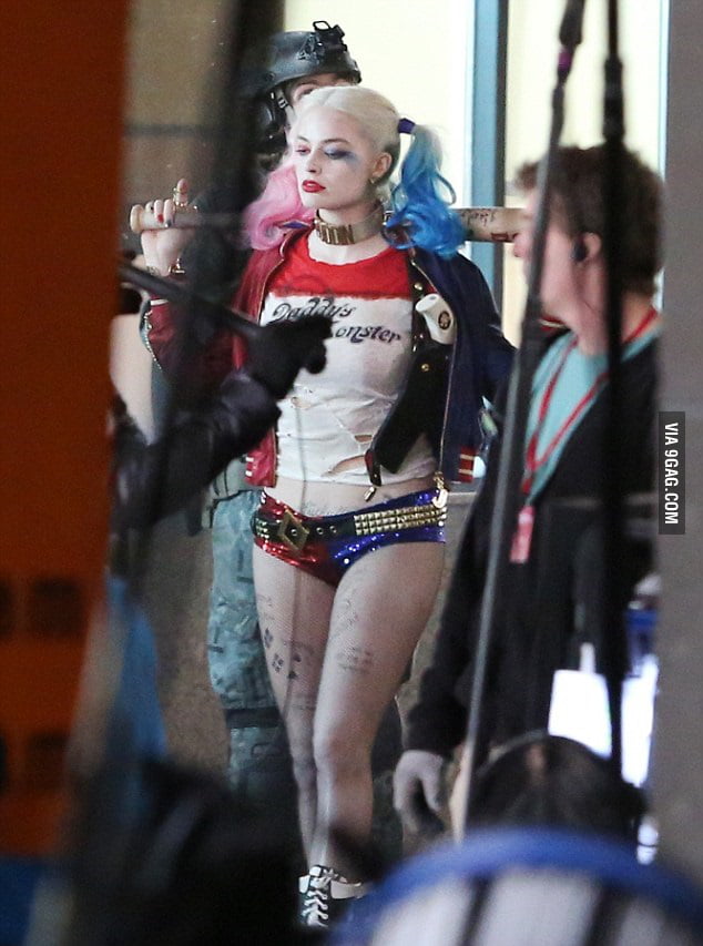 Margot Robbie As Harley Quinn 9gag