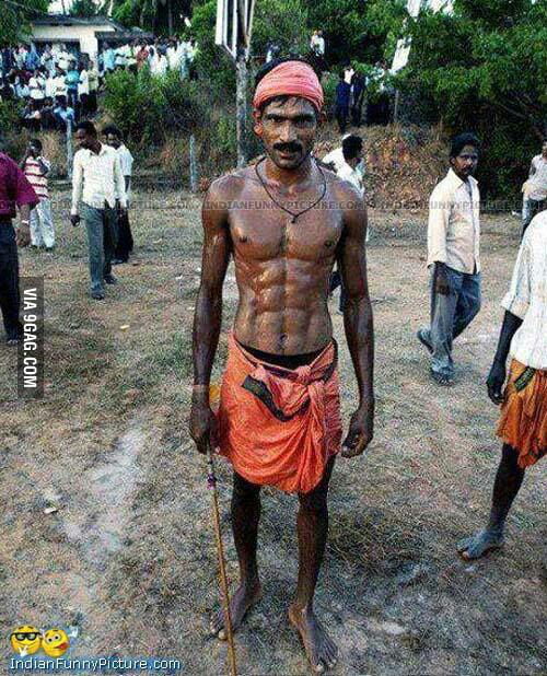 Indian construction worker - 9GAG