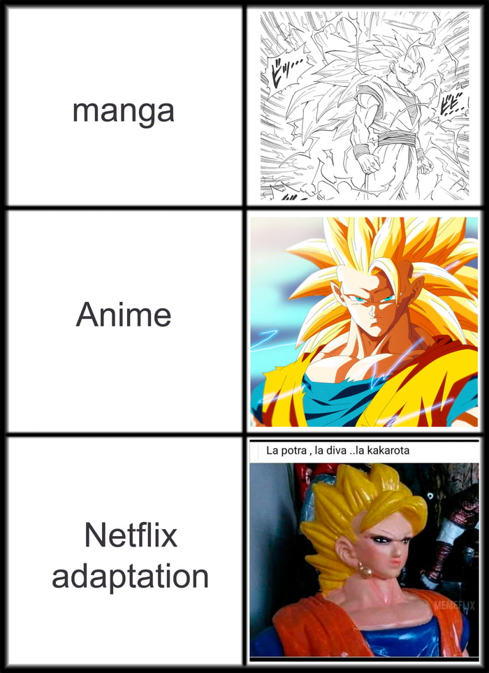 Dragon Ball netflix adaptation - 9GAG