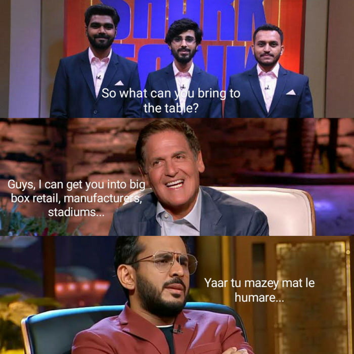 Shark tank moments that could only happen in India - 9GAG