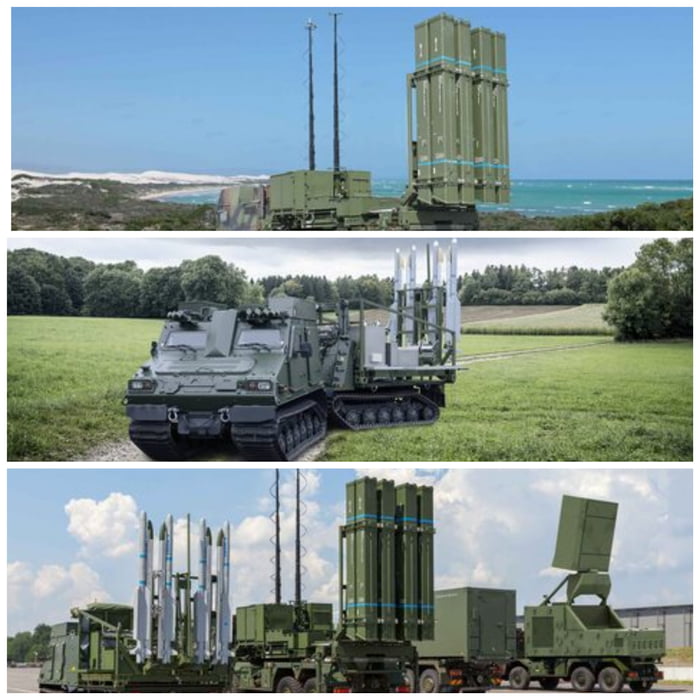 Germany supplies IRIS-T SLM/SLS air defence systems to Ukraine. - 9GAG