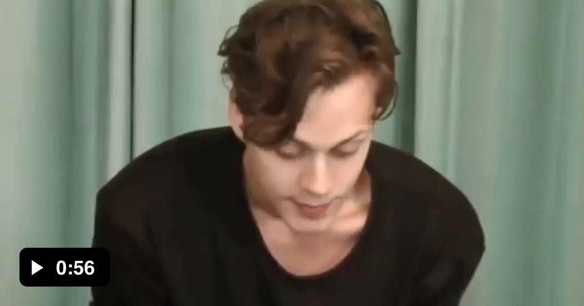 Bill Skarsgård Audition For Pennywise 9gag 2335