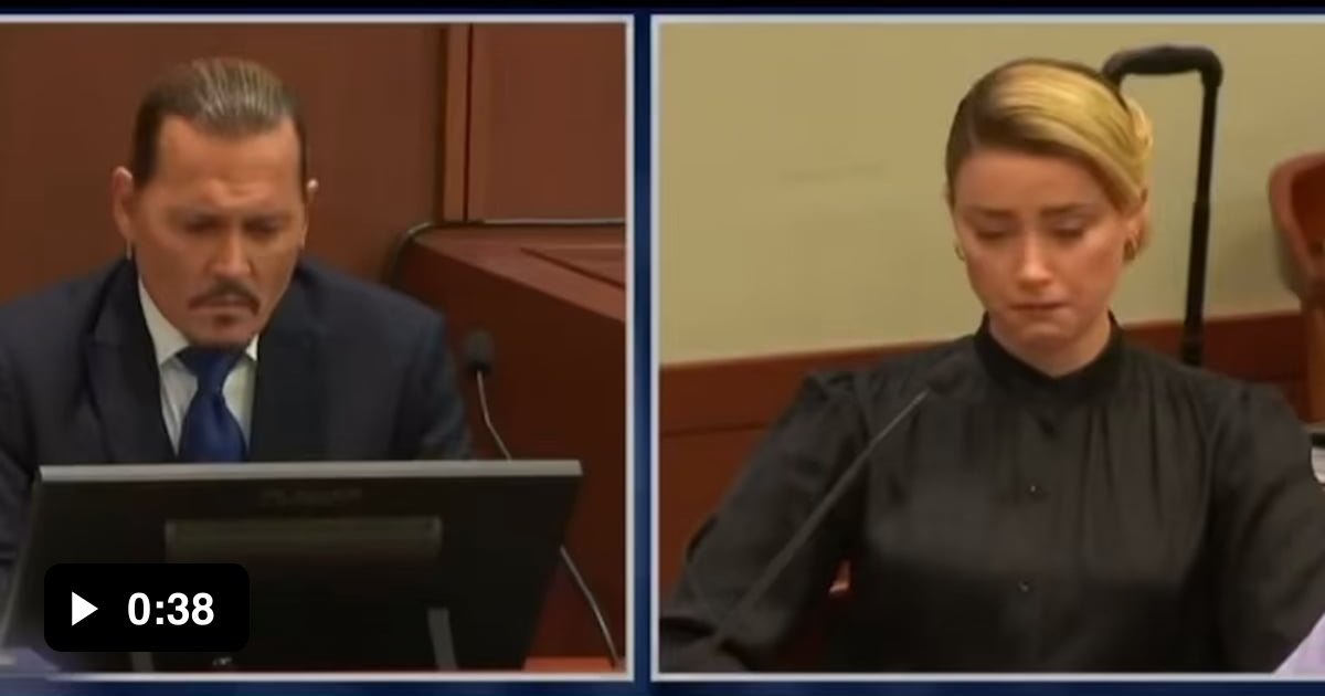 Jury listens to Amber Heard recording in court where she says a jury