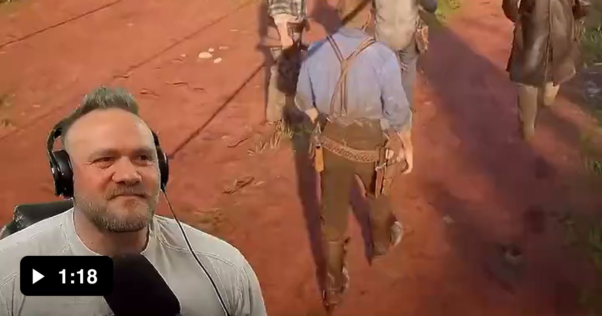 How to save Sean in RDR2 - 9GAG