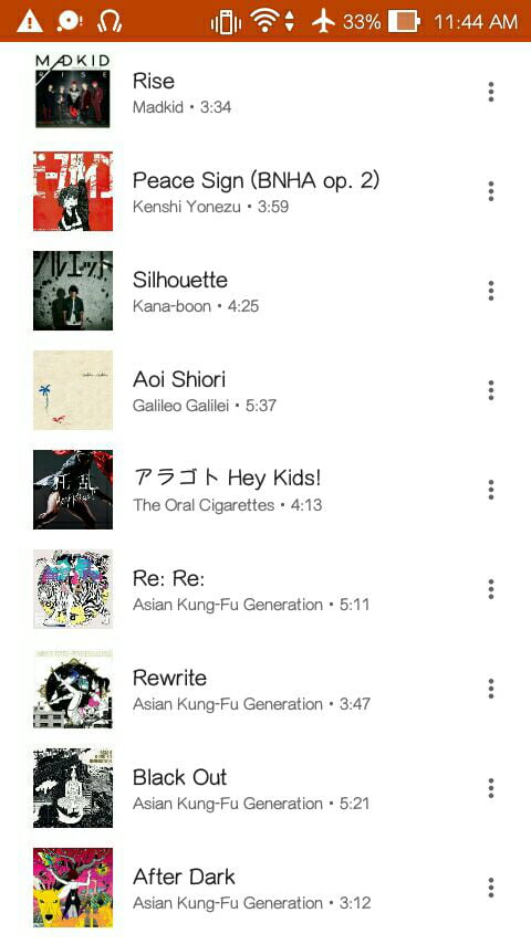 The best anime/J-rock songs from my playlist. My stress reliever - 9GAG