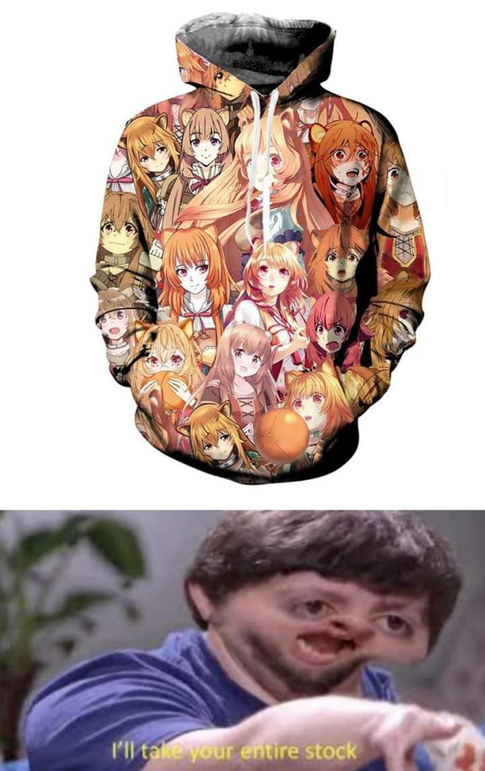 this is the only anime hoodie besides the ahegao one that i