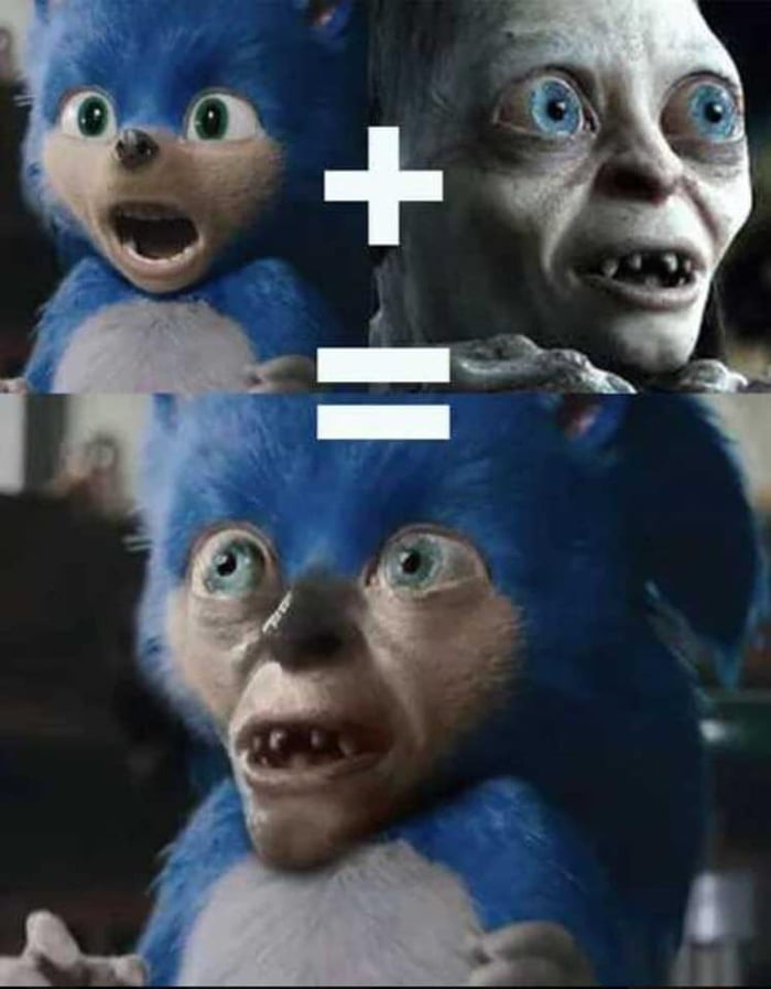 Suddenly what they did to Sonic doesn t look so bad 9GAG