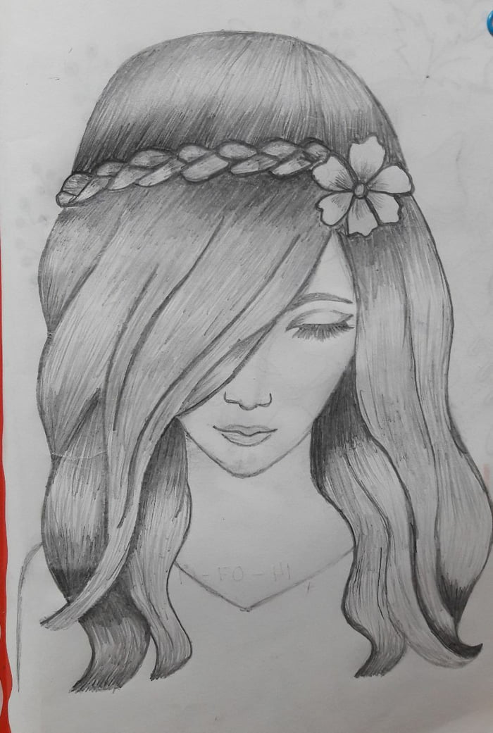 My gf drew it. Any suggestions? - 9GAG