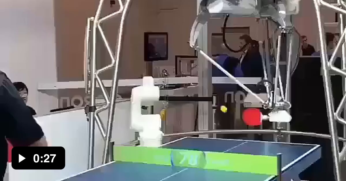 Table Tennis Training Robot 9GAG