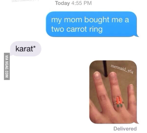 Two carrot store ring