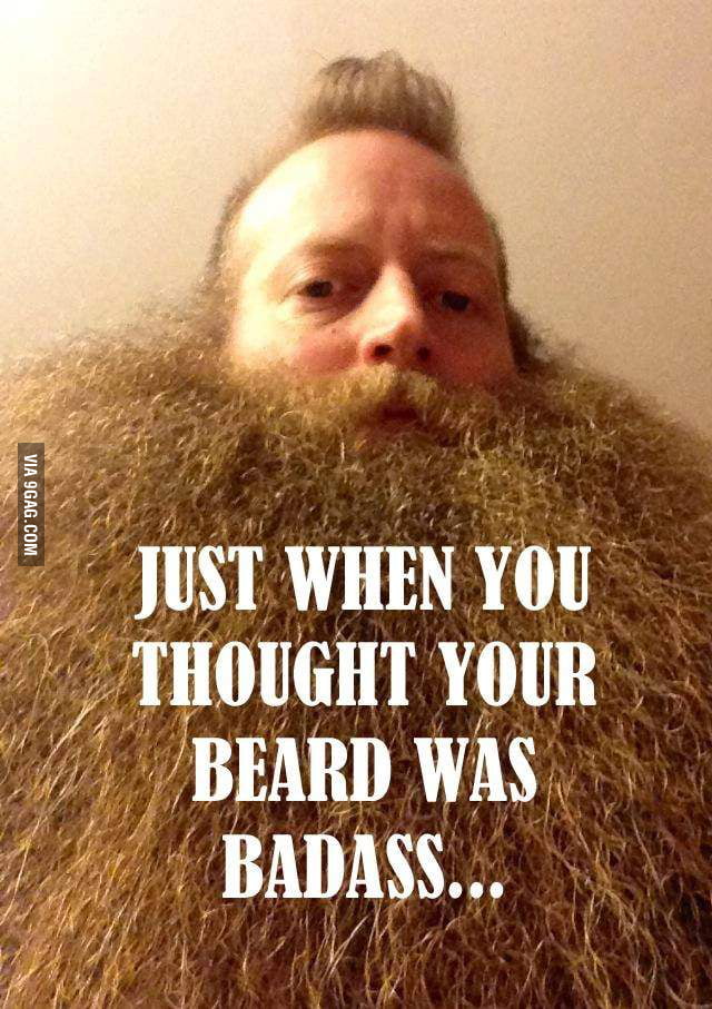 Badass beard - 9GAG