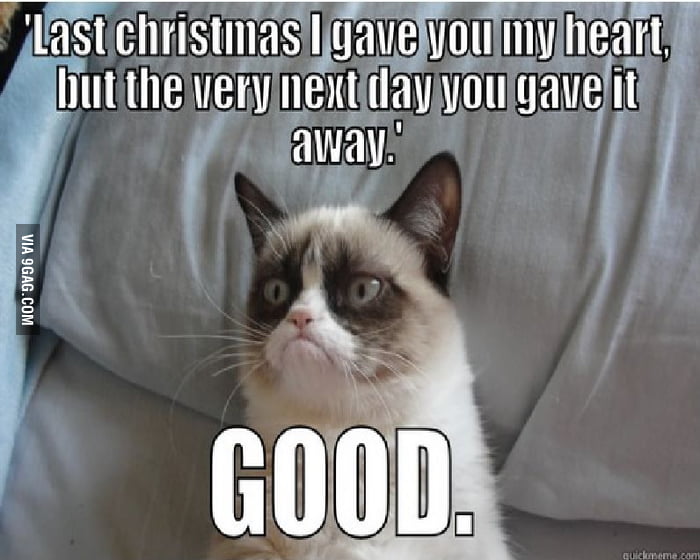 Grumpy Cat hates Wham! - 9GAG