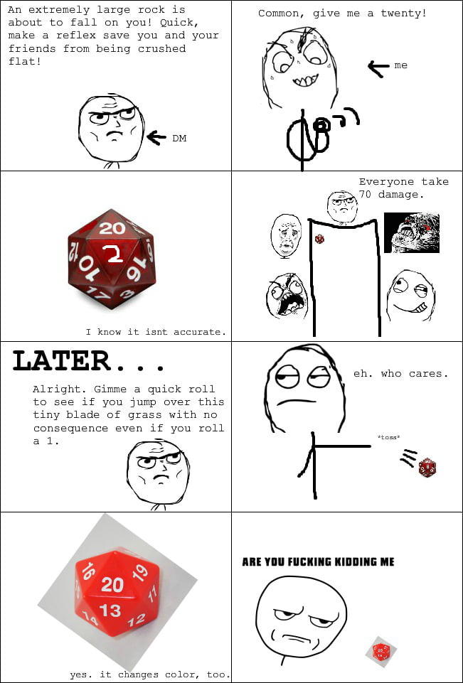 Dungeons and Dragons in a nutshell. 9GAG