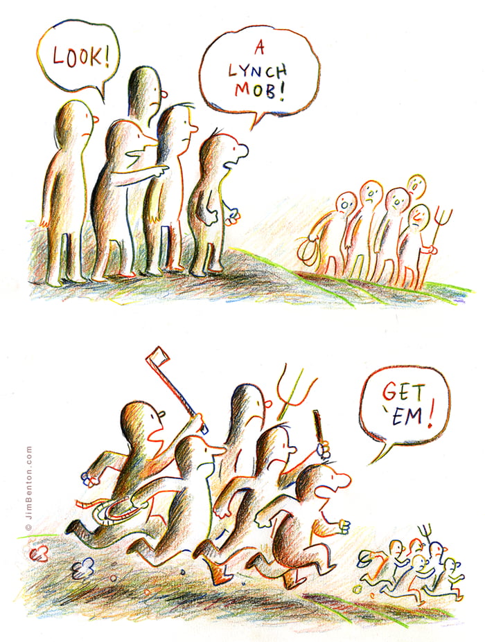 Lynch mob - 9GAG