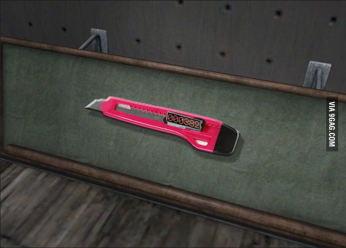 Leaked foto of the next CSGO knife 9GAG