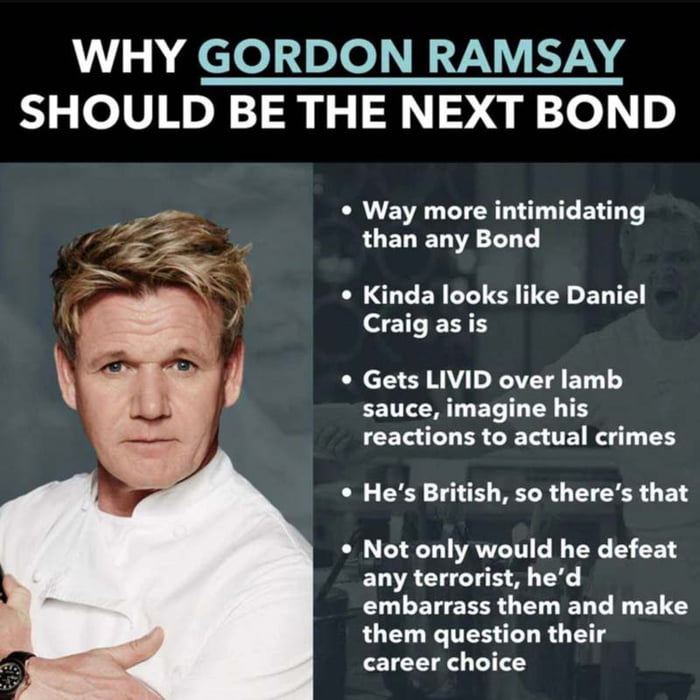 My name is Ramsey, Gordon Ramsay. - 9GAG