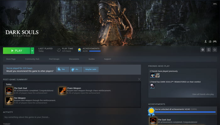 I did it. The first game I ever 100 percented. - 9GAG