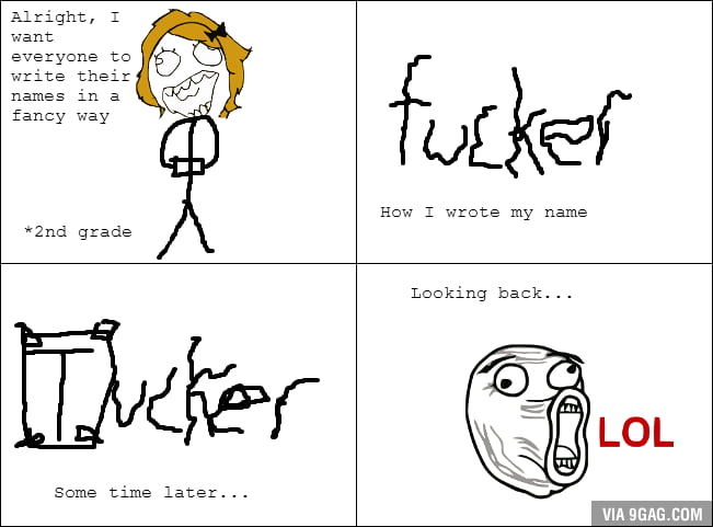 Elementary school flashback - 9GAG