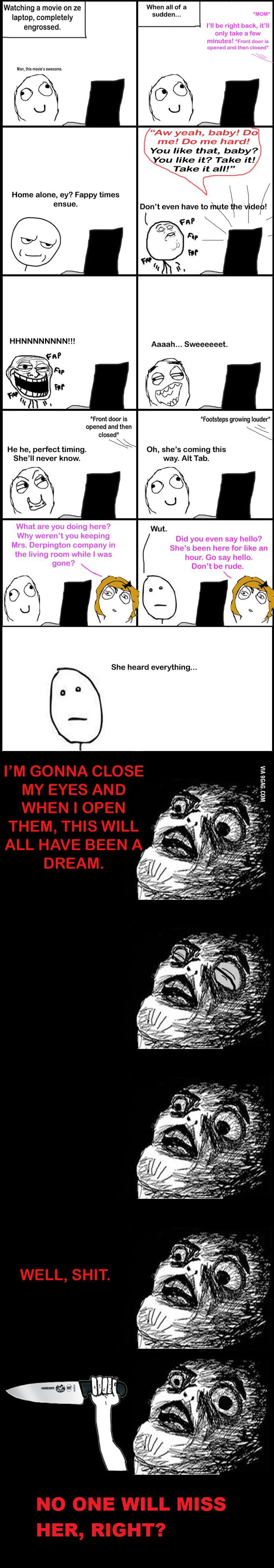 I will not miss her. - 9GAG